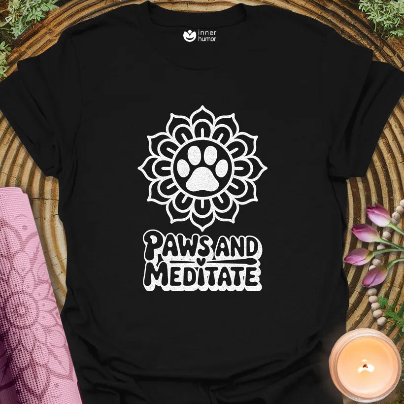 Paws Meditate Mandala