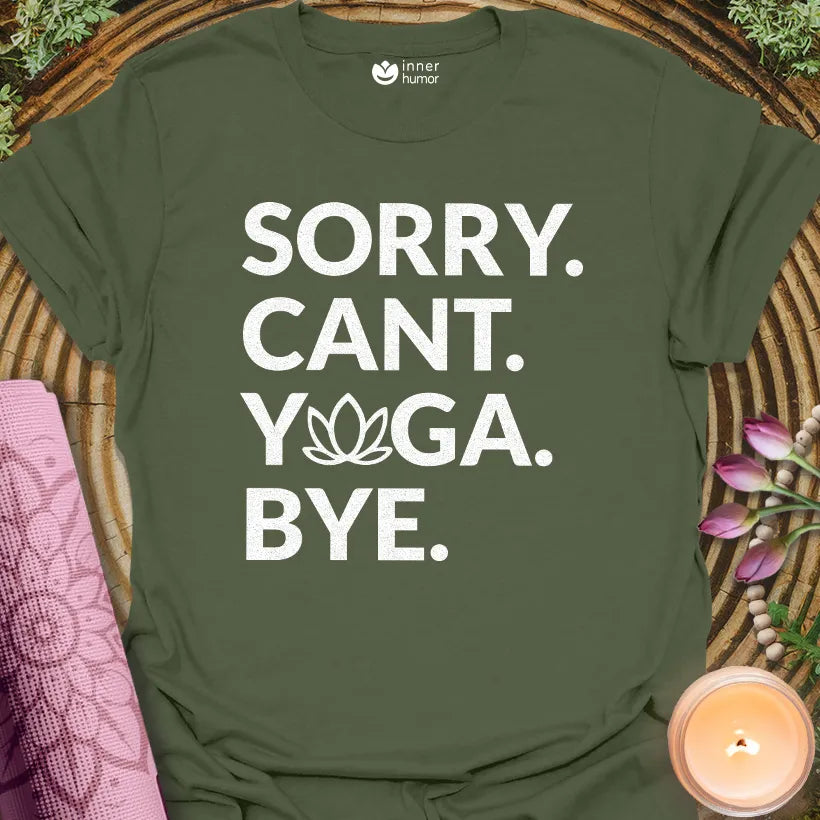 Sorry Yoga Bye