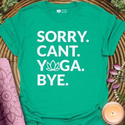 Sorry Yoga Bye