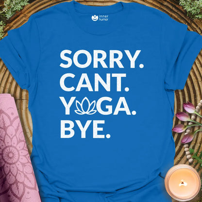 Sorry Yoga Bye