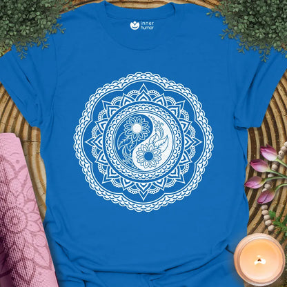Floral Yin Yang Mandala